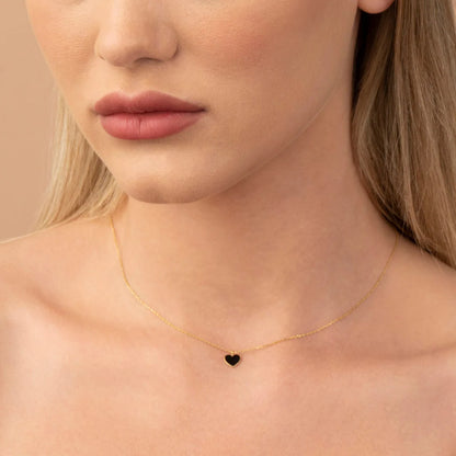 Enduring Love Necklace | Black