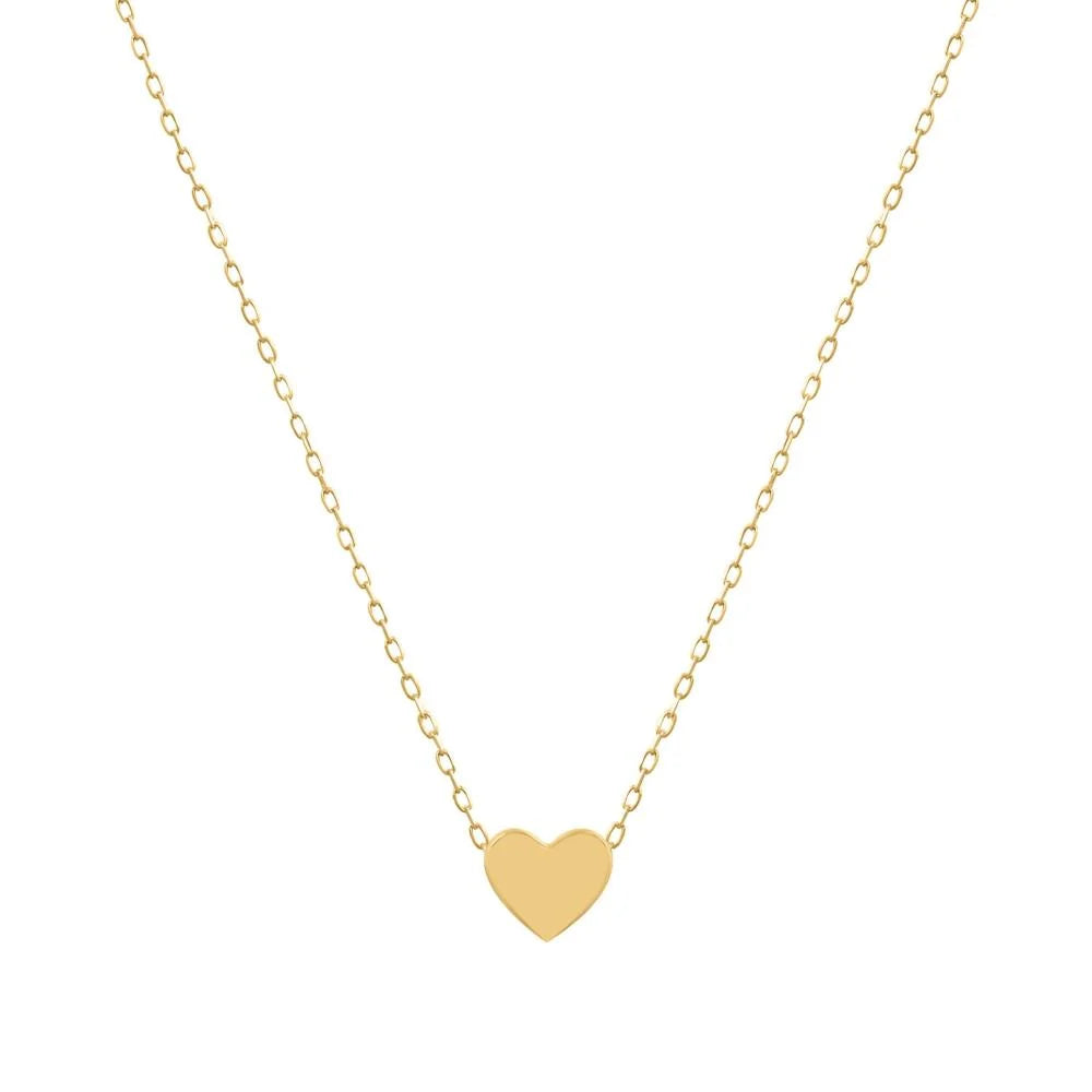 Solid Heart Necklace