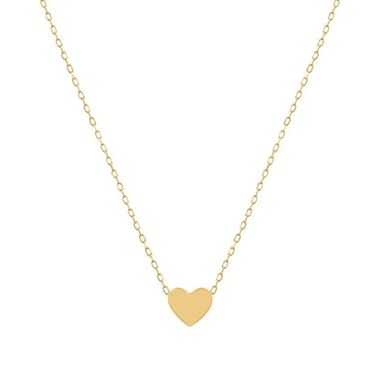 Solid Heart Necklace