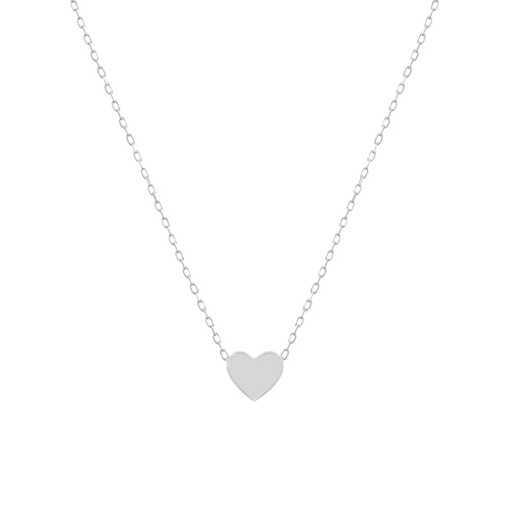 Solid Heart Necklace