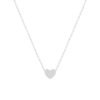 Solid Heart Necklace