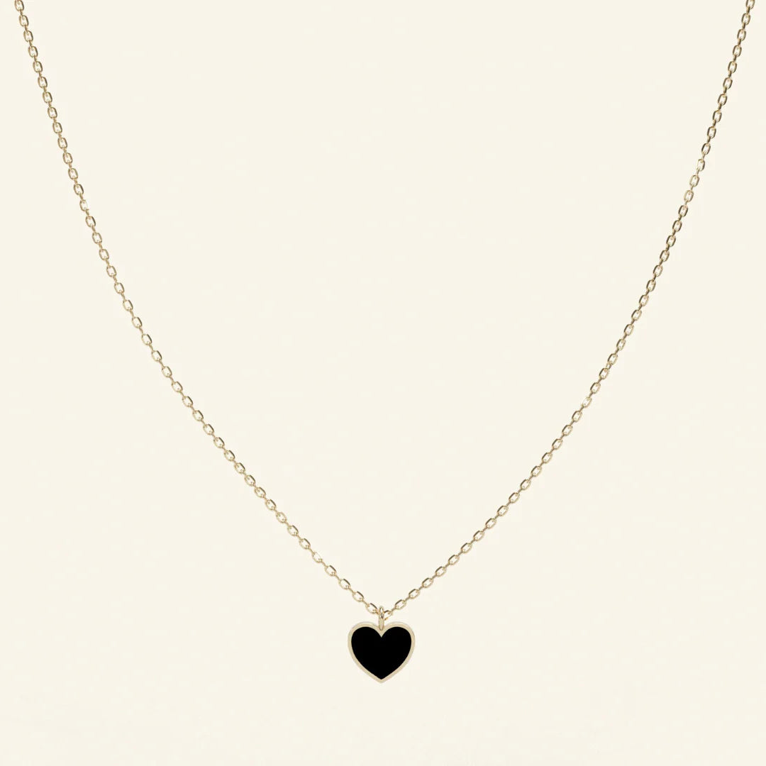 Enduring Love Necklace | Black