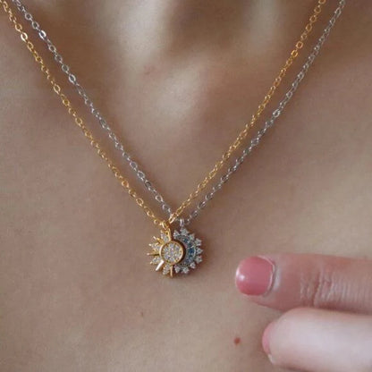 Celestial Bond Necklace (Pair)