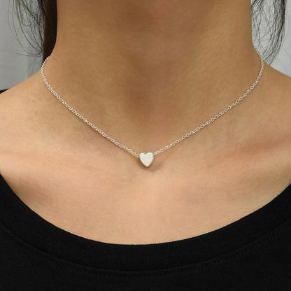 Solid Heart Necklace
